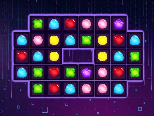 Shapes Chain Match - browser game screenshot