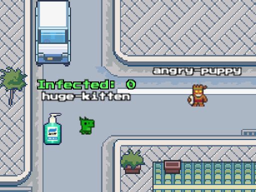 TP-scramble.io - browser game screenshot