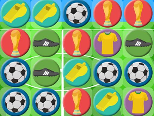 Soccer Match 3 - browser game screenshot