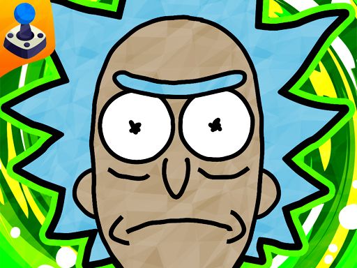 Rick And Morty Adventure - browser game screenshot