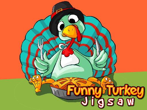 Funny Turkey Jigsaw Funny Turkey Jigsaw - browser game screenshot
