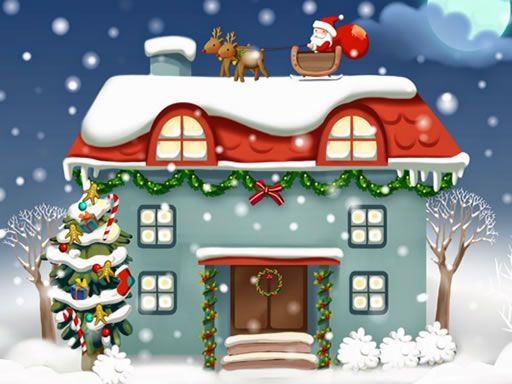 Christmas Rooms Differences - browser game screenshot