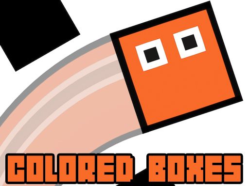 Rotating Colored Boxes - browser game screenshot