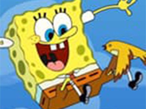 SpongeBob SquarePants Falling SpongeBob SquarePants Falling - browser game screenshot