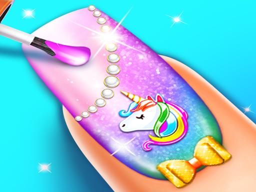 Nail Salon Manicure - Fashion Girl Game - browser game screenshot