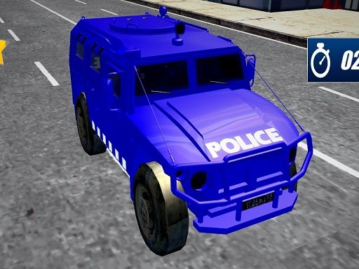 Police Driving Vehicles Simulator - browser game screenshot