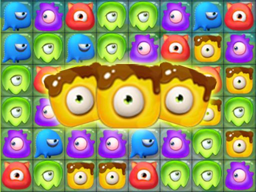 Candy Eyes Match - browser game screenshot
