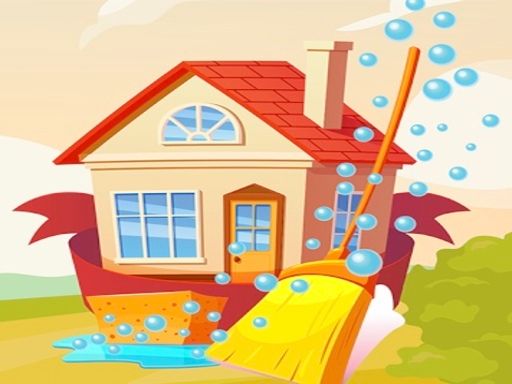 Girls Room Cleanup - browser game screenshot