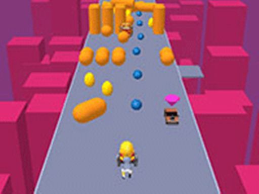 Cannon Surfer - Obstacle Shooting Game - browser game screenshot