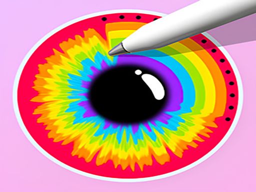Eye Color DIY - browser game screenshot