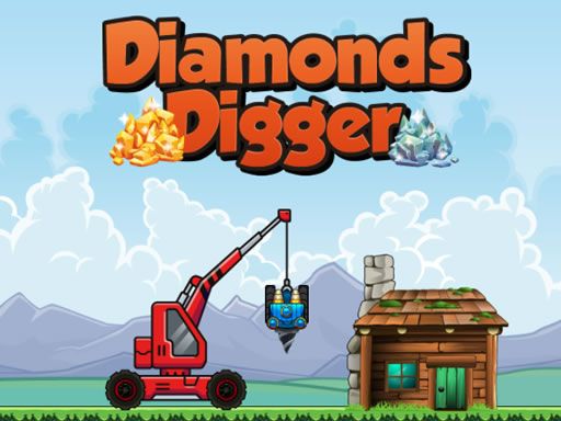 Diamond Digger - browser game screenshot