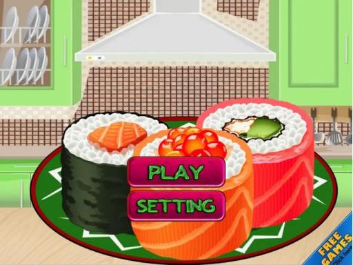 Sushi Roll 3D Cool - browser game screenshot