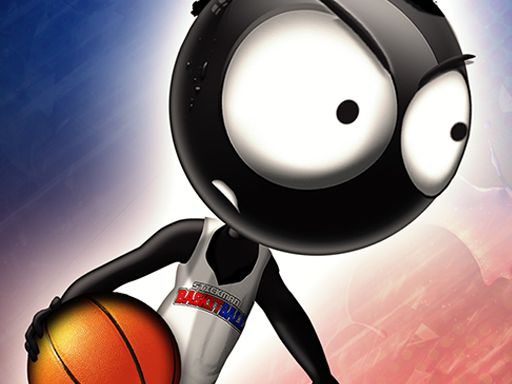 Stickman Basketball - browser game screenshot
