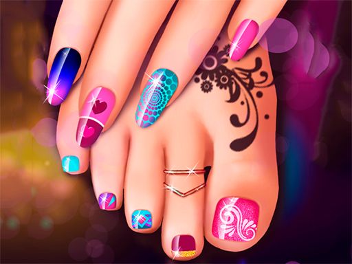 Nail Art Fashion Salon - browser game screenshot