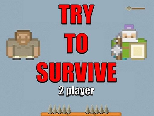 Try to survive 2 player - browser game screenshot
