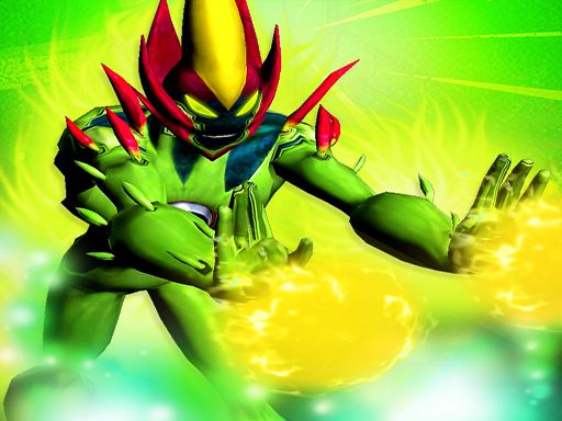 Hero Alien Force Arena Attack - browser game screenshot