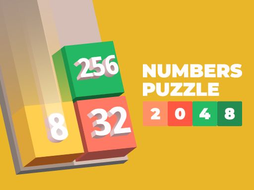 Numbers Puzzle 2048 - browser game screenshot