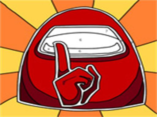 Glitter Among Us Coloring Book - browser game screenshot