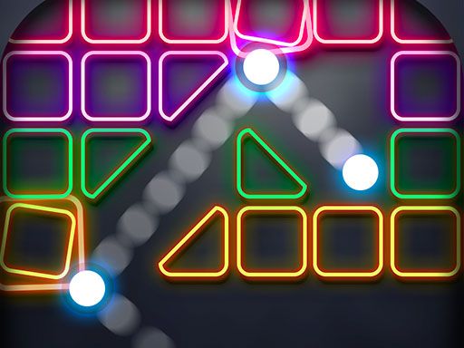 NEON BRICKS - Arcade - browser game screenshot