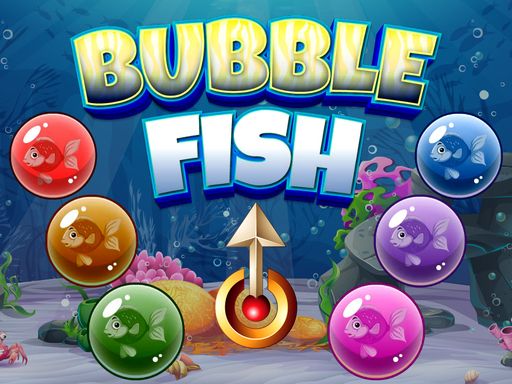Bubbles Fish - browser game screenshot
