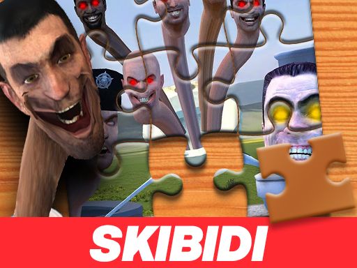 Skibidi Jigsaw Puzzles - browser game screenshot