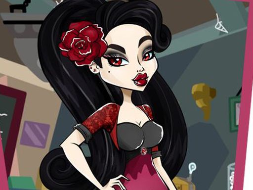 Monster High™ Beauty Salon - browser game screenshot