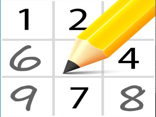 Sudoku Easy - browser game screenshot