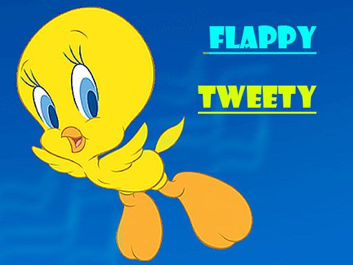 Flappy Tweety - browser game screenshot