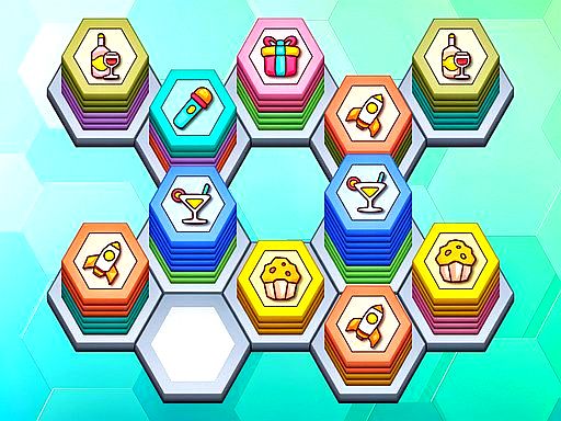 Hexa Tile Master - browser game screenshot