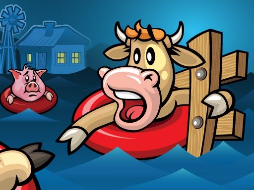 Cow Land - browser game screenshot