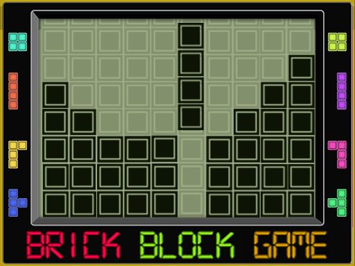 Tetris - browser game screenshot