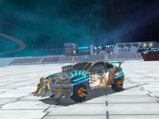 Impossible Cars Punk Stunt - browser game screenshot