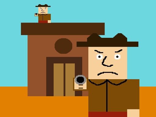 Shoot that bandits - browser game screenshot