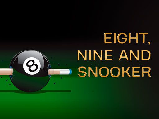 Nine, Eight and Snooker - browser game screenshot