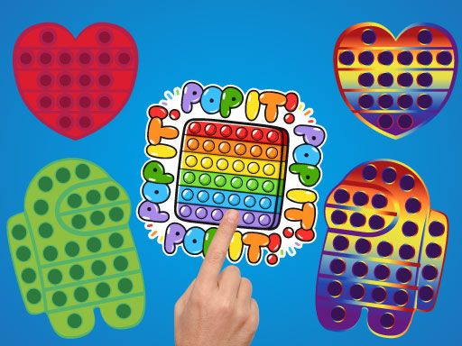 Pop it Fidget - browser game screenshot
