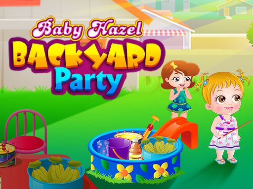 Baby Hazel Backyard Party - browser game screenshot