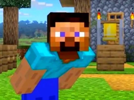 Minecraft World Adventure - browser game screenshot