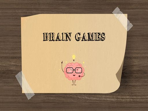 Brain Games - browser game screenshot