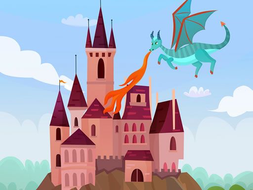 Baby Dragons Memory - browser game screenshot