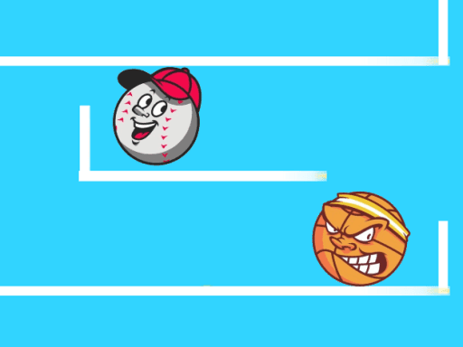 Ball Stair Jump - browser game screenshot