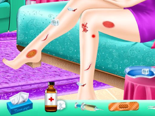 Beautiful Leg Model - browser game screenshot