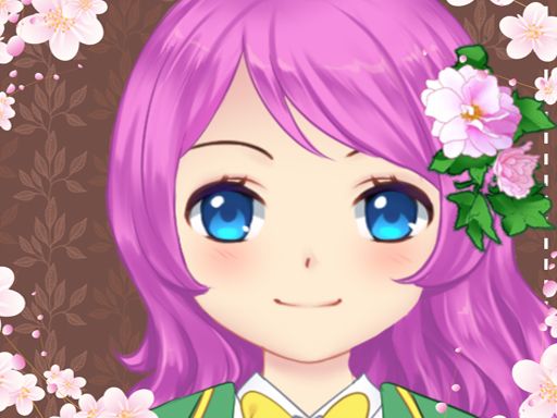 New Anime Fantasy Dress Up - browser game screenshot