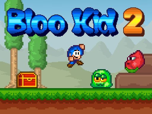 BLOO KID 2 - browser game screenshot