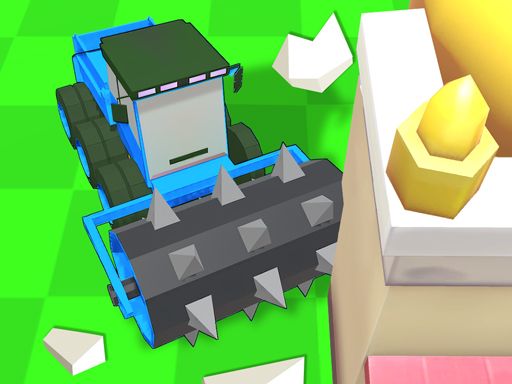 Demolition Car Online - browser game screenshot