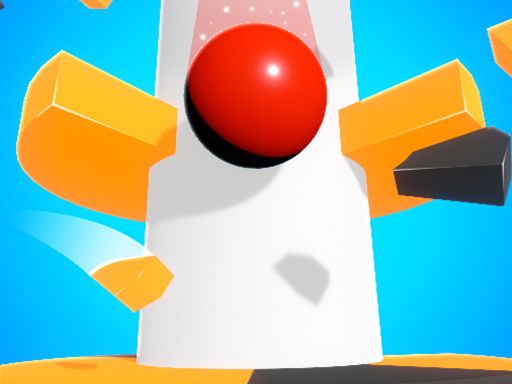 Helix Spiral Jump 3D 2021 - browser game screenshot