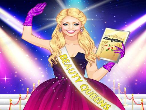 Beauty Model Dress Up - browser game screenshot