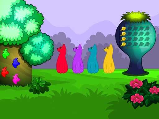 Cat Land Escape - browser game screenshot