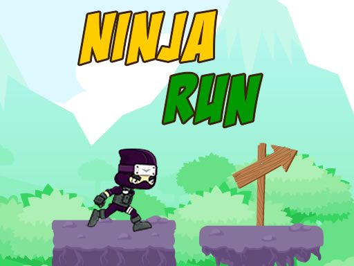 Ninja Run - browser game screenshot
