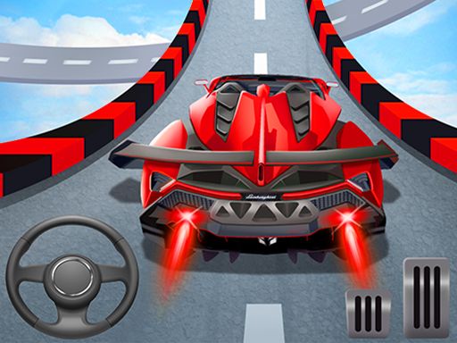 Car Stunts Race 3D - browser game screenshot