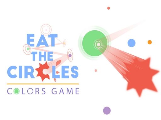 Eat the circles : colors game - browser game screenshot